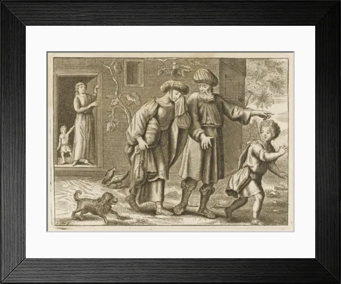 Framed Print : Hagar Expelled Framed Print : Hagar Expelled