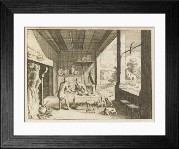 Framed Print : Isaac and Esau Framed Print : Isaac and Esau