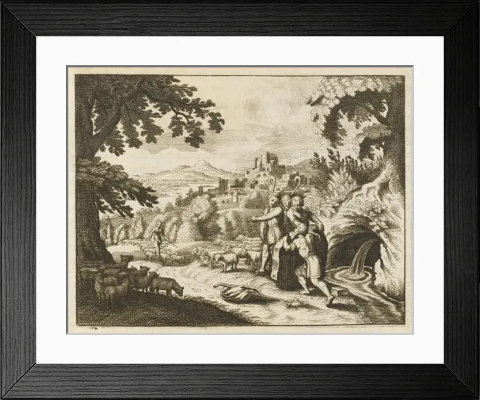 Framed Print : Jacob Serves Laban Framed Print : Jacob Serves Laban