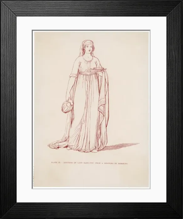 Framed Print : Emma Hamilton / Rehburg 9 Framed Print : Emma Hamilton / Rehburg 9