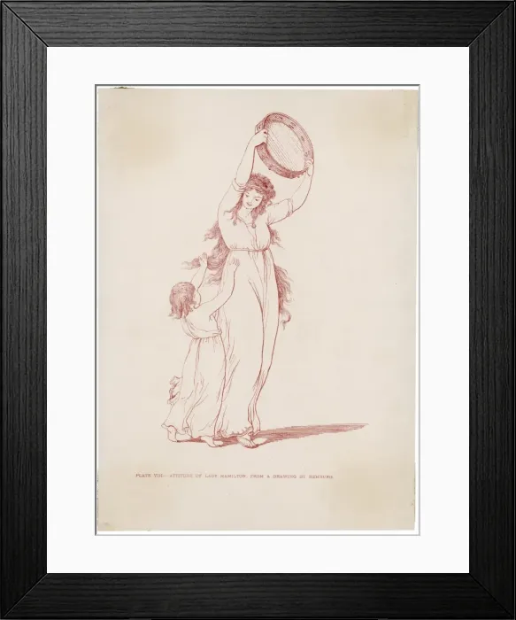 Framed Print : Emma Hamilton / Rehburg 8 Framed Print : Emma Hamilton / Rehburg 8