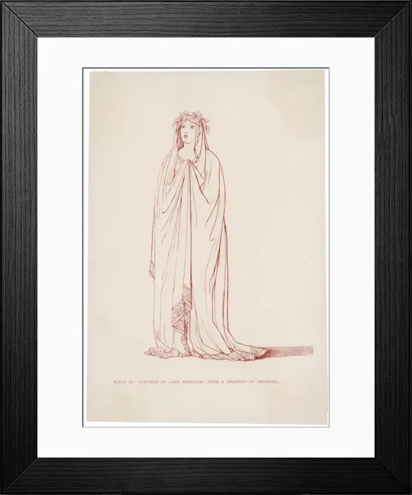 Framed Print : Emma Hamilton / Rehburg 11 Framed Print : Emma Hamilton / Rehburg 11