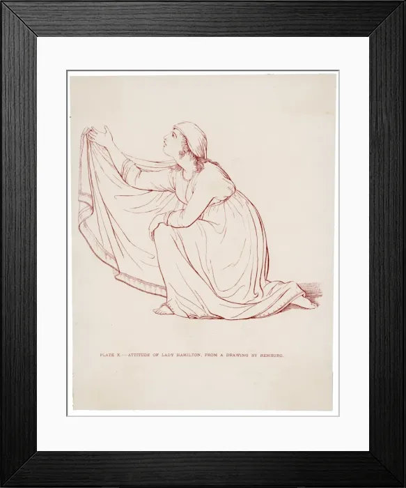 Framed Print : Emma Hamilton / Rehburg 10 Framed Print : Emma Hamilton / Rehburg 10