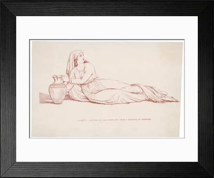 Framed Print : Emma Hamilton / Rehburg 5 Framed Print : Emma Hamilton / Rehburg 5