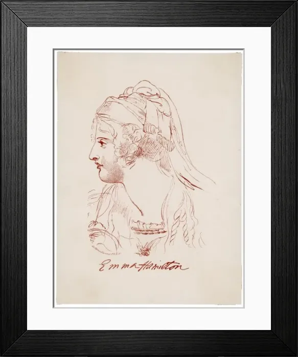 Framed Print : Emma Hamilton / Lawrence Framed Print : Emma Hamilton / Lawrence