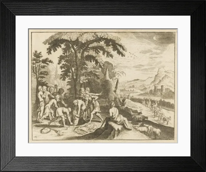 Framed Print : Joseph Sold by Brothers Framed Print : Joseph Sold by Brothers