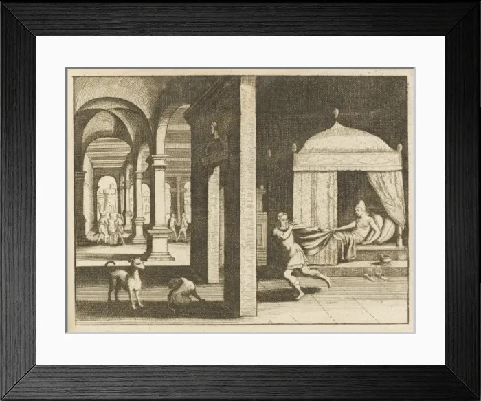 Framed Print : Joseph & Potiphars Wife Framed Print : Joseph & Potiphars Wife