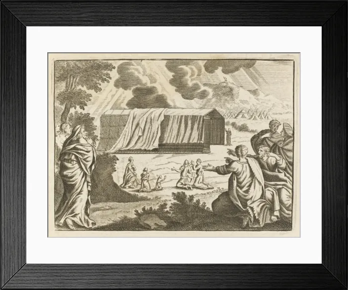 Framed Print : Moses Builds Tabernacle Framed Print : Moses Builds Tabernacle