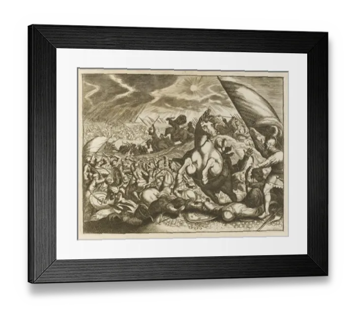 Framed Print : Joshua Halts the Sun Framed Print : Joshua Halts the Sun