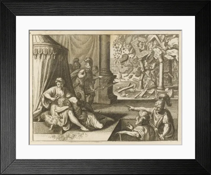 Framed Print : Samson Betrayed Framed Print : Samson Betrayed