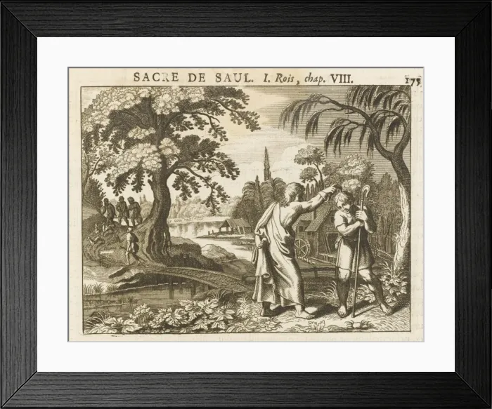 Framed Print : Samuel and Saul Framed Print : Samuel and Saul