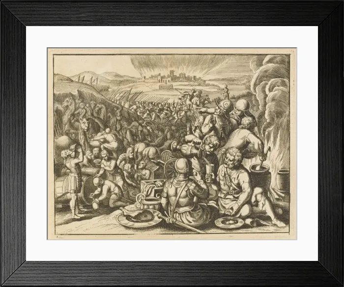 Framed Print : Amalekites and Ziklag Framed Print : Amalekites and Ziklag