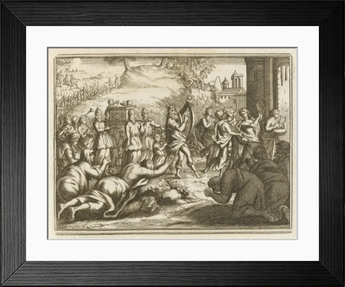 Framed Print : David Dances before Ark Framed Print : David Dances before Ark