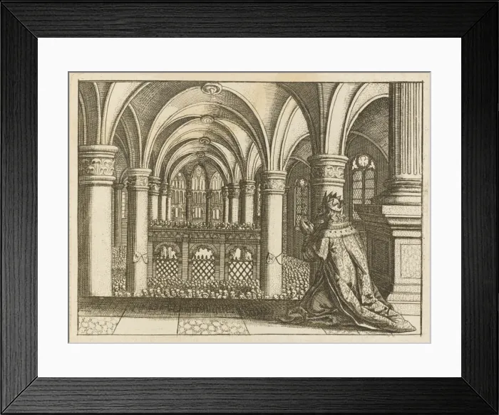 Framed Print : Solomon Dedicates Temple Framed Print : Solomon Dedicates Temple