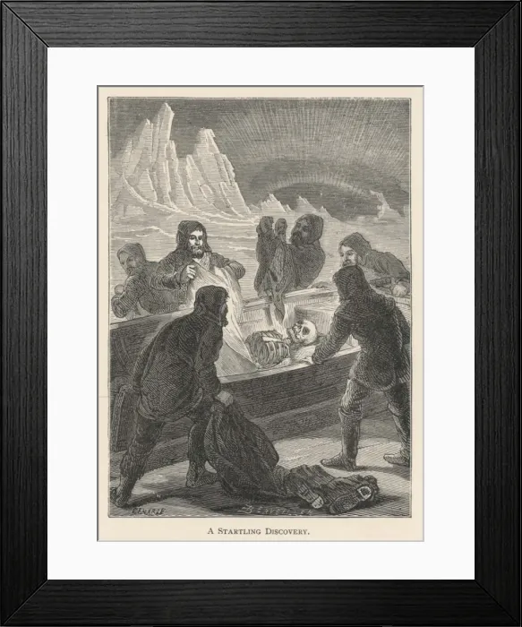 Framed Print : Mcclintock  /  Franklin