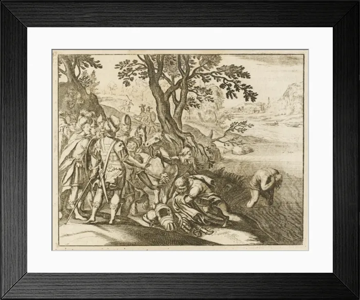 Framed Print : Elisha Heals Naaman Framed Print : Elisha Heals Naaman