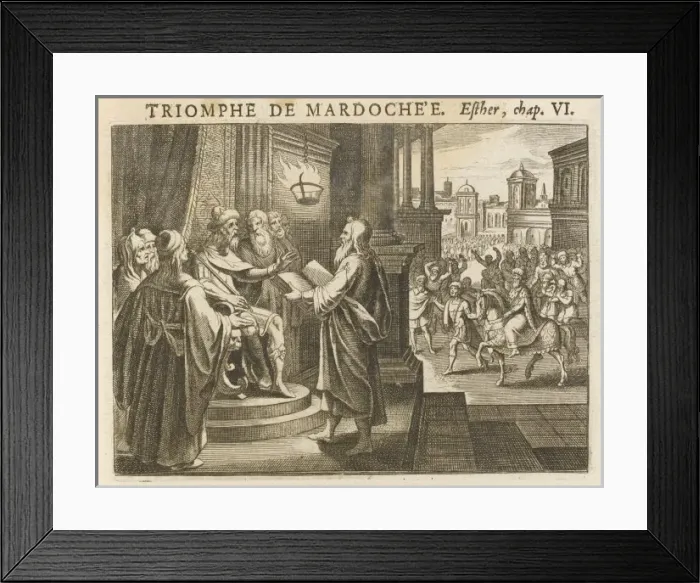 Framed Print : Haman Humiliated Framed Print : Haman Humiliated