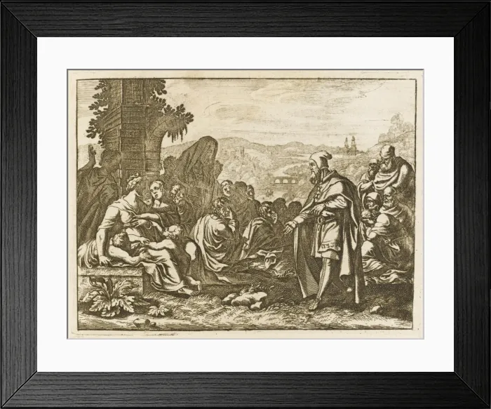 Framed Print : Baruch Prophesies Doom Framed Print : Baruch Prophesies Doom