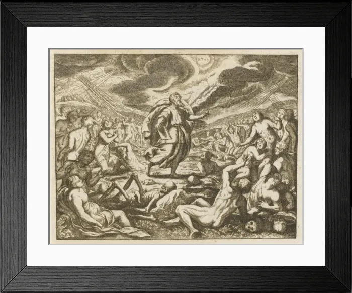 Framed Print : Ezekiel and the Bones Framed Print : Ezekiel and the Bones
