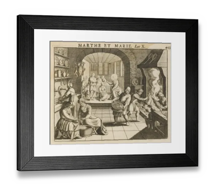 Framed Print : Jesus, Mary, Martha Framed Print : Jesus, Mary, Martha