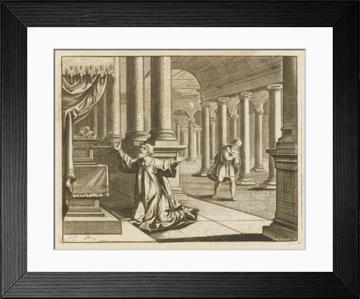 Framed Print : Pharisee and Publican Framed Print : Pharisee and Publican