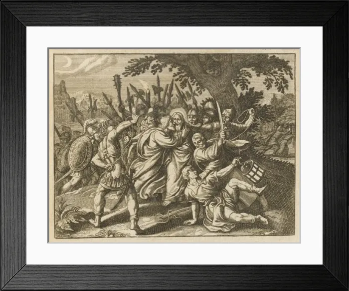 Framed Print : Jesus Betrayed Framed Print : Jesus Betrayed