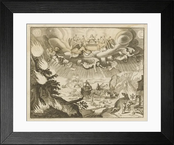 Framed Print : Seven Angels & Trumpets Framed Print : Seven Angels & Trumpets