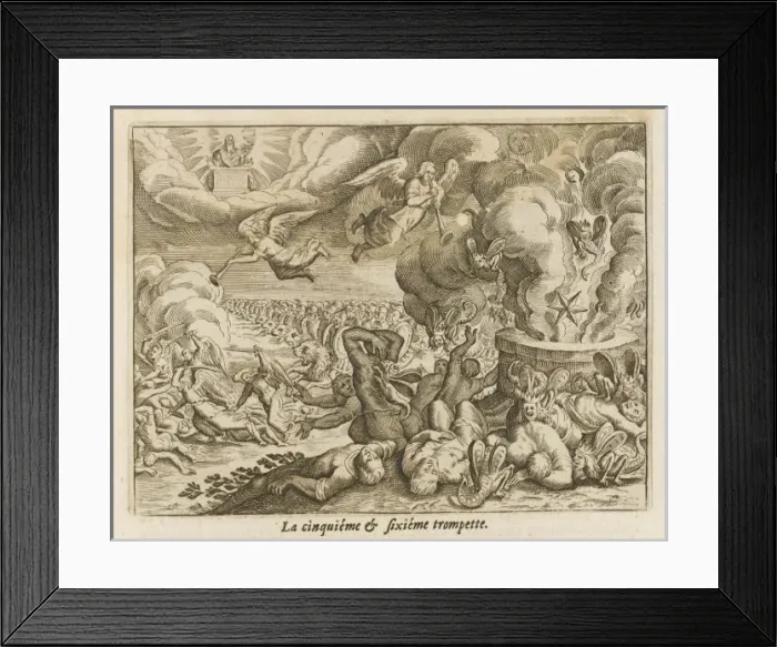 Framed Print : The 5th & 6th Trumpets Framed Print : The 5th & 6th Trumpets