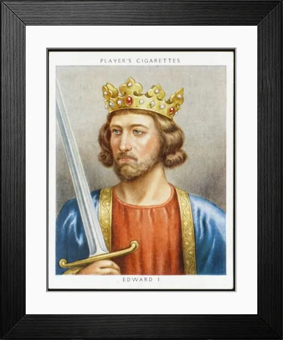 Framed Print : Edward I / Players / 9 / 50 Framed Print : Edward I / Players / 9 / 50