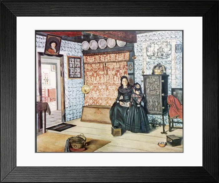 Framed Print : Traditional German Room Framed Print : Traditional German Room