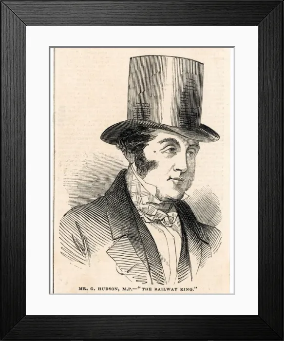 Framed Print : GEORGE HUDSON (1800-71) Framed Print : GEORGE HUDSON (1800-71)