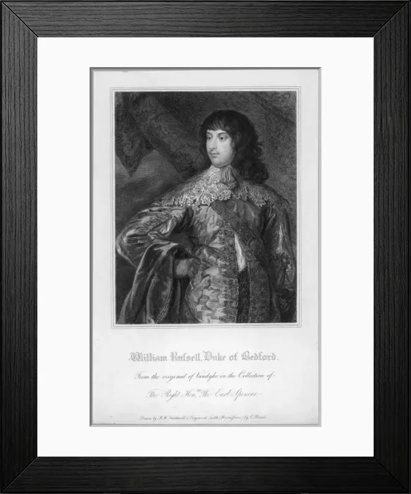 Framed Print : Wm Russell 1st D Bedford Framed Print : Wm Russell 1st D Bedford