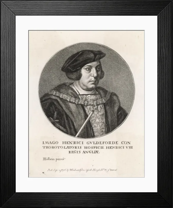 Framed Print : Sir Henry Guildford Framed Print : Sir Henry Guildford