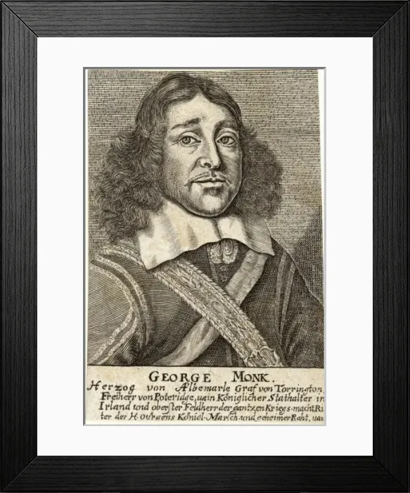 Framed Print : George Monck (German) Framed Print : George Monck (German)