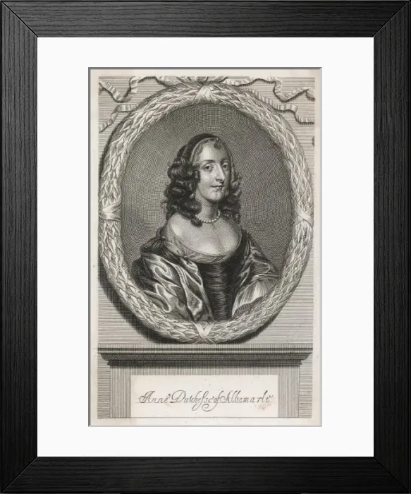 Framed Print : Anne Clarges, Albemarle Framed Print : Anne Clarges, Albemarle