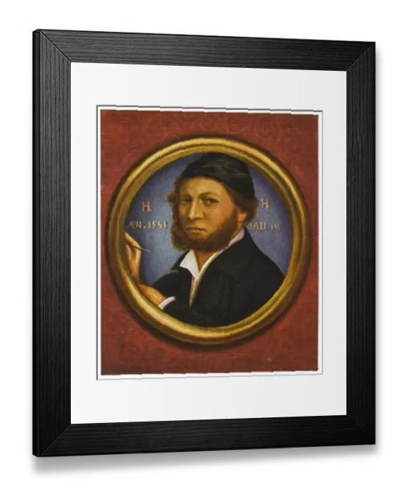 Framed Print : Hans Holbein / Miniature Framed Print : Hans Holbein / Miniature