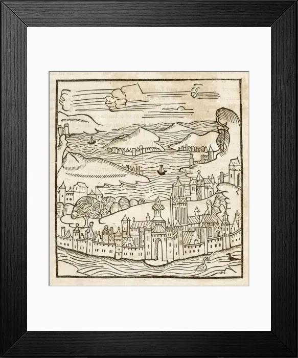 Framed Print : LANDSCAPE, 1495 Framed Print : LANDSCAPE, 1495