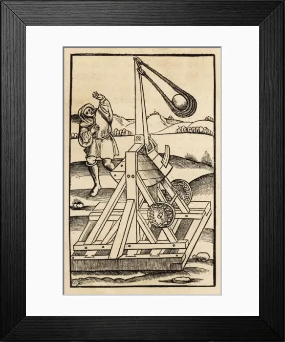 Framed Print : Catapult C15 Framed Print : Catapult C15