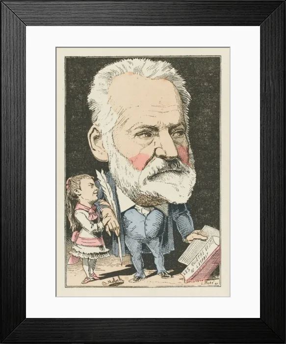 Framed Print : Victor Hugo / Moloch / 1882 Framed Print : Victor Hugo / Moloch / 1882