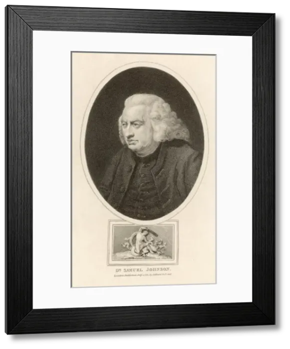 Framed Print : Samuel Johnson / Adlard Framed Print : Samuel Johnson / Adlard