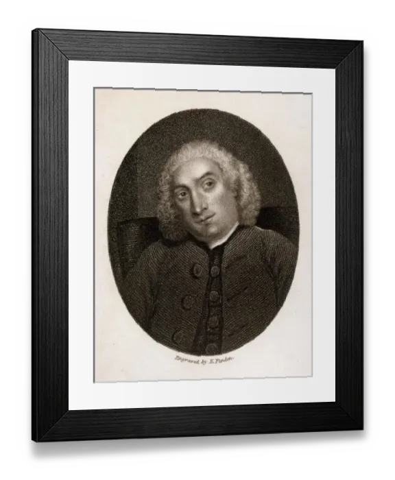 Framed Print : Samuel Johnson / Finden Framed Print : Samuel Johnson / Finden