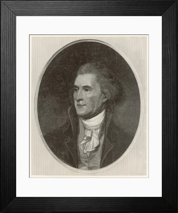 Framed Print : Thomas Jefferson / Peale Framed Print : Thomas Jefferson / Peale