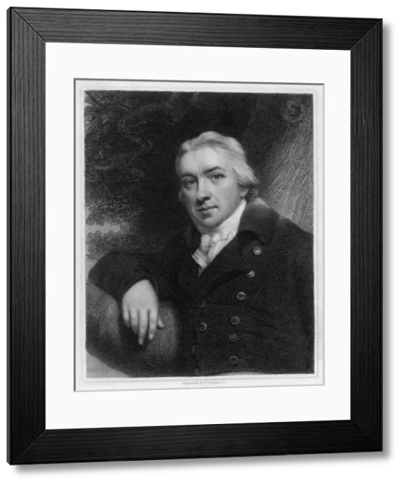 Framed Print : Edward Jenner / Scriven Framed Print : Edward Jenner / Scriven