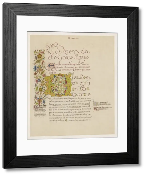 Framed Print : Ms - Aristotle Framed Print : Ms - Aristotle
