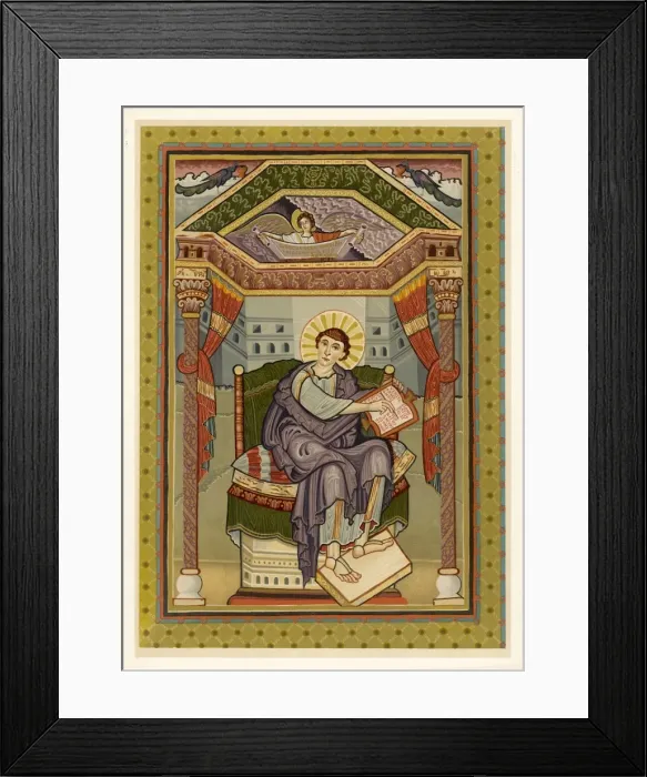 Framed Print : St Matthew / Evang / Harley Framed Print : St Matthew / Evang / Harley