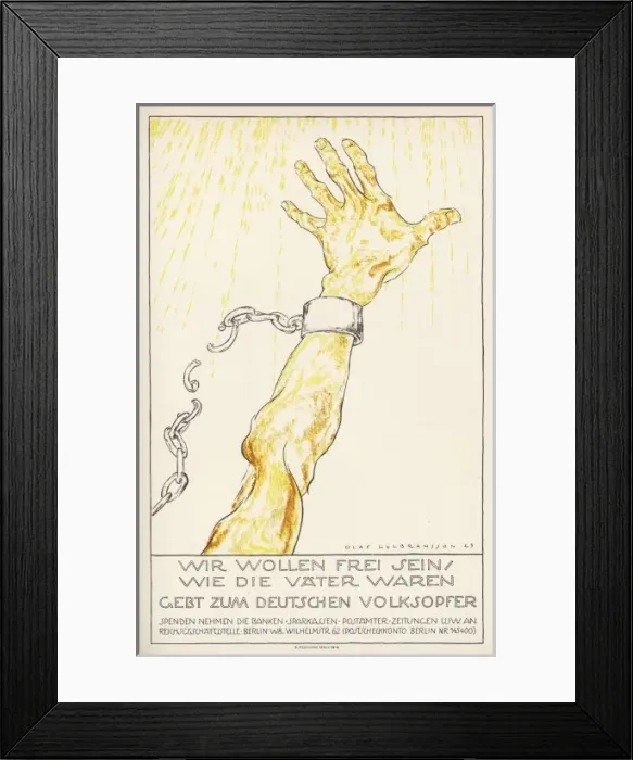 Framed Print : We Want to be Free / 1923 Framed Print : We Want to be Free / 1923