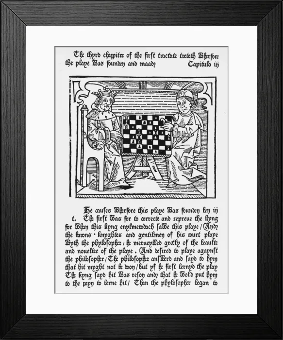 Framed Print : Caxton / Philosopher Framed Print : Caxton / Philosopher