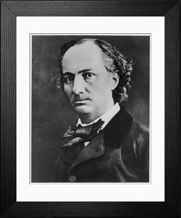 Framed Print : Charles Baudelaire Framed Print : Charles Baudelaire