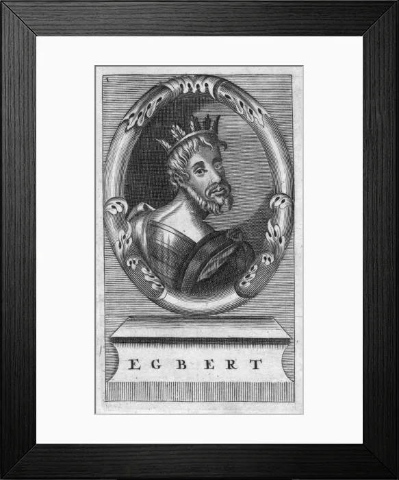 Framed Print : King Egbert of Wessex Framed Print : King Egbert of Wessex