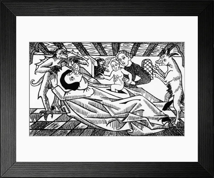 Framed Print : Birth of Antichrist Framed Print : Birth of Antichrist